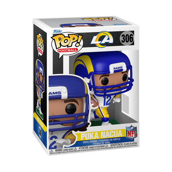 NFL - Rams Puka Nacua Pop! Vinyl Figure