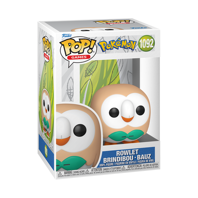 Pokemon - Rowlet Pop! Vinyl Figure