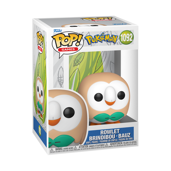 Pokemon - Rowlet Pop! Vinyl Figure