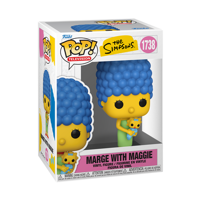 The Simpsons - Marge Simpson /w Maggie Pop! Vinyl Figure