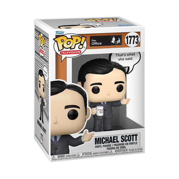 The Office - Michael Scott (That's What She Said) Pop! Vinyl Figure