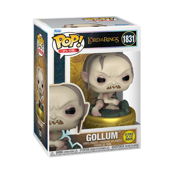 Pop Plus - Lord of the Rings Gollum Glow-In-The-Dark POP! Vinyl Figure