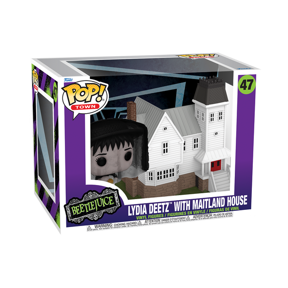 Pop Town - Beetlejuice Lydia Deetz with Maitland House Pop! Vinyl