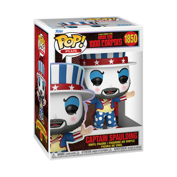 Pop Plus - House of 1000 Corpses Captain Spaulding Pop! Vinyl Figure