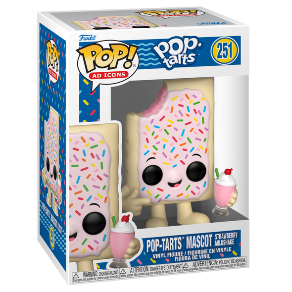 POP Ad Icons - Kelloggs Pop-Tarts (Strawberry Milkshake) Pop! Vinyl Figure