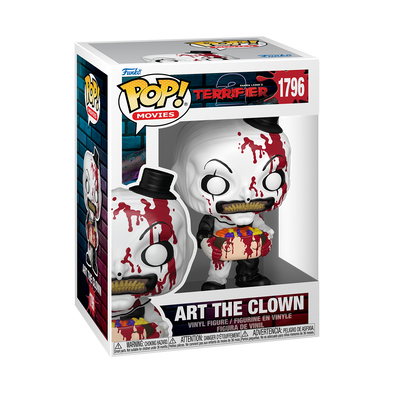 Terrifier 2 - Art The Clown (/w Candy Filled Head) Pop! Vinyl Figure