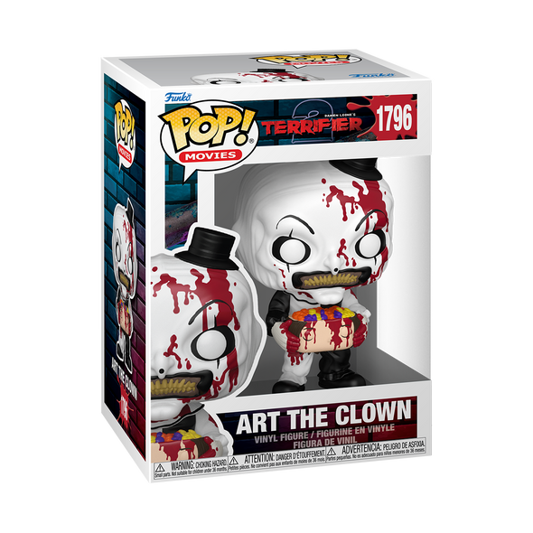 Terrifier 2 - Art The Clown (/w Candy Filled Head) Pop! Vinyl Figure