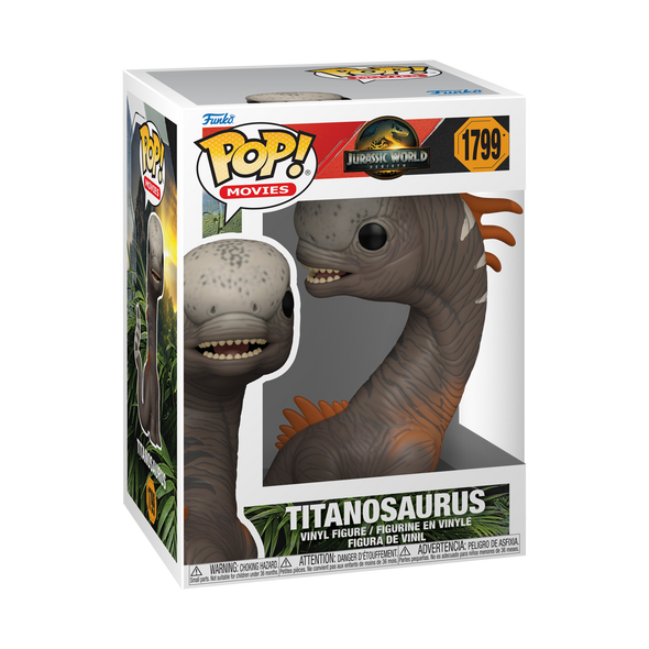 Jurassic World Rebirth - Titanosaurus Pop! Vinyl Figure