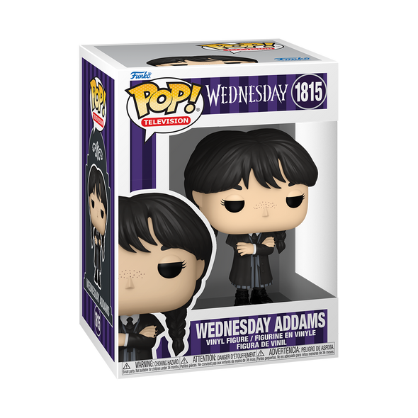 Wednesday Series S2 - Wednesday Addams (/w Black Coat) Pop! Vinyl Figure