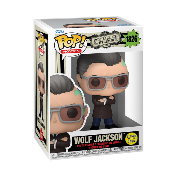 Beetlejuice Beetlejuice - Wolf Jackson Glow-In-The-Dark POP! Vinyl Figure