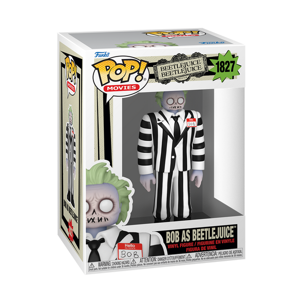 Beetlejuice Beetlejuice - Bob as Beetlejuice POP! Vinyl Figure