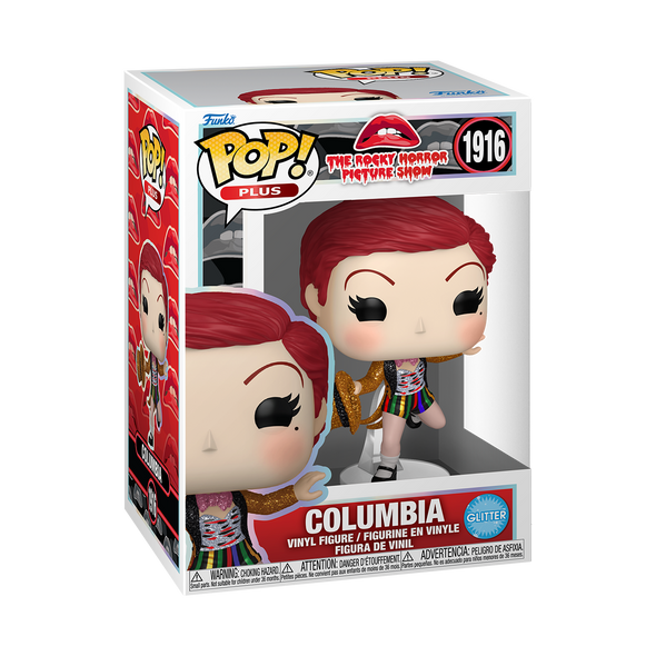 Pop Plus - Rocky Horror Picture Show - Columbia (Glitter) Pop! Vinyl Figure