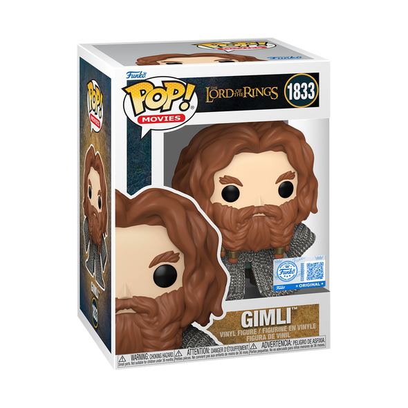 Lord of the Rings - Gimli (Chainmail Armor) Exclusive Pop! Vinyl Figure