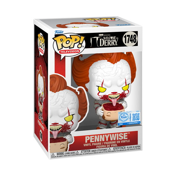 It: Welcome to Derry - Pennywise (/w Head) Exclusive Pop! Vinyl Figure