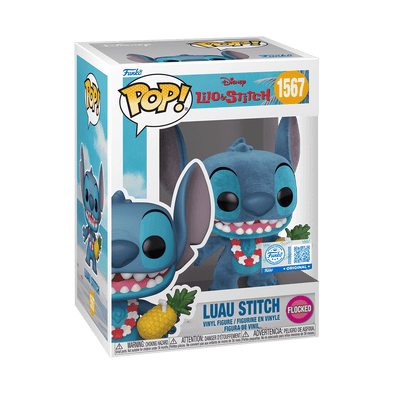 Lilo & Stitch - Luau Stitch (Flocked) Exclusive Pop! Vinyl Figure