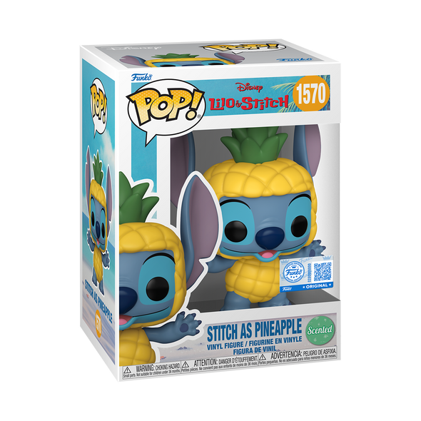 Lilo & Stitch - Stitch As A Pineapple Exclusive Pop! Vinyl Figure