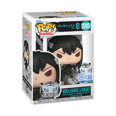 Pop! Plus - Kaiju No. 8 Mina Ashiro and Bakko Exclusive Pop! Vinyl Figure