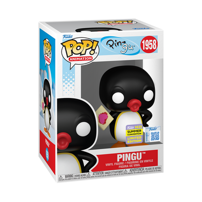 SDCC 2025 - Pingu (/w Card) Exclusive Pop! Vinyl Figure