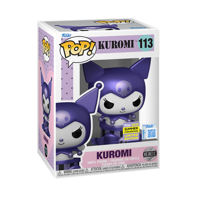SDCC 2025 - Sanrio Kuromi In Gift Box (Metallic) Exclusive Pop! Vinyl Figure