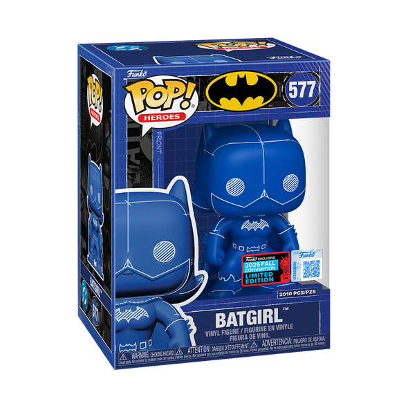 NYCC 2025 - DC Batgirl (Blueprint Deco) LE2010 Exclusive Pop! Vinyl Figure with Pop! Protector