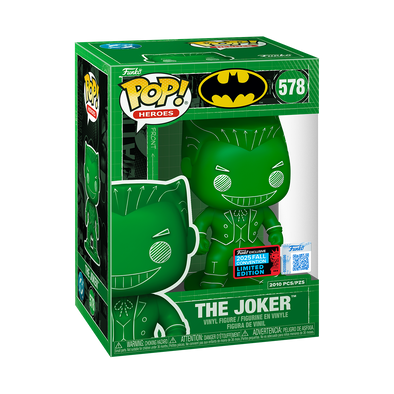 NYCC 2025 - DC The Joker (Blueprint Deco) LE2010 Exclusive Pop! Vinyl Figure with Pop! Protector