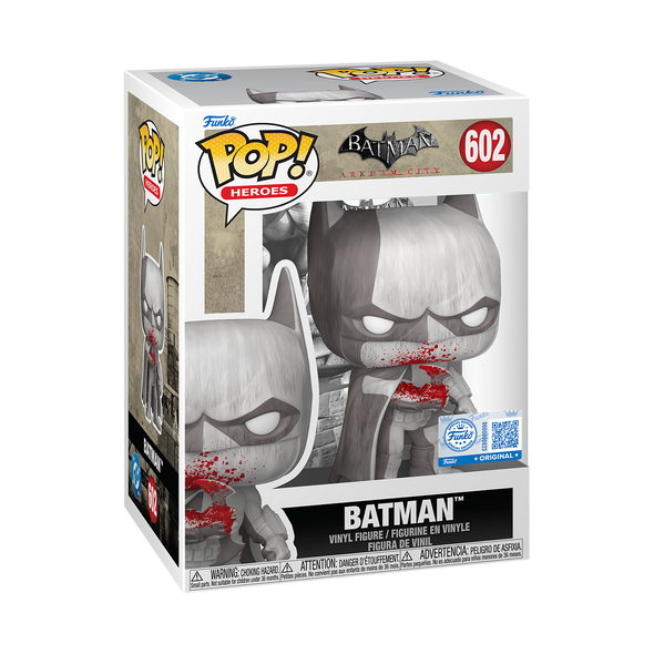 Batman: Arkham City - Batman (Bloody) Exclusive Pop! Vinyl Figure