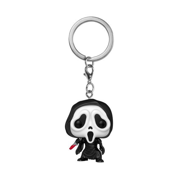 Scream - Ghost Face with Knife Pocket Pop! Keychain