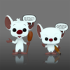 Pinky and The Brain - Pinky & The Brain Glow-In-The-Dark Exclusive 2-Pack POP! Vinyl Figures