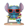 Lilo & Stitch - Stitch in Sunlounger Exclusive Premium Pop! Vinyl Figure