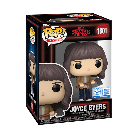 Stranger Things (S5) - Joyce Byers with Axe Exclusive Pop! Vinyl Figure