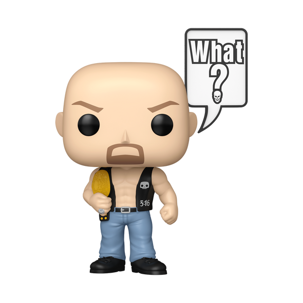 Pop Plus - WWE "Stone Cold" Steve Austin "What" Supreme LE9500 POP! Vinyl Figure