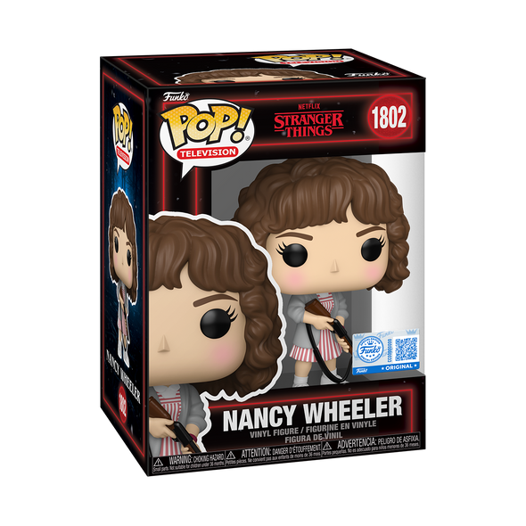 Stranger Things (S5) - Nancy Wheeler with Shotgun Exclusive Pop! Vinyl Figure