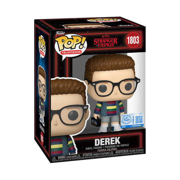 Stranger Things (S5) - Derek Turnbow Exclusive Pop! Vinyl Figure
