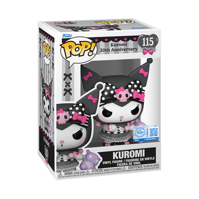 Sanrio Kuromi 20th Anniversary - Kuromi (with Baku) Exclusive Pop! Vinyl Figure