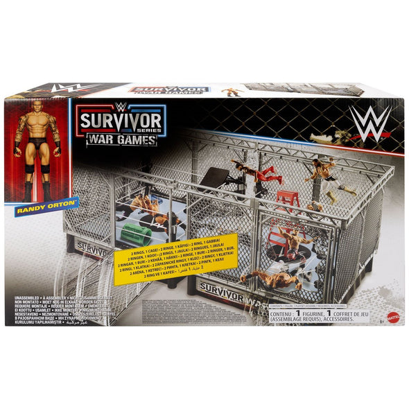 WWE Survivor War Games Playset (/w Randy Orton)