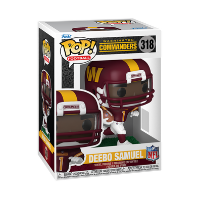 NFL - Commanders Deebo Samuel (Burgandy Jersey) Pop! Vinyl Figure