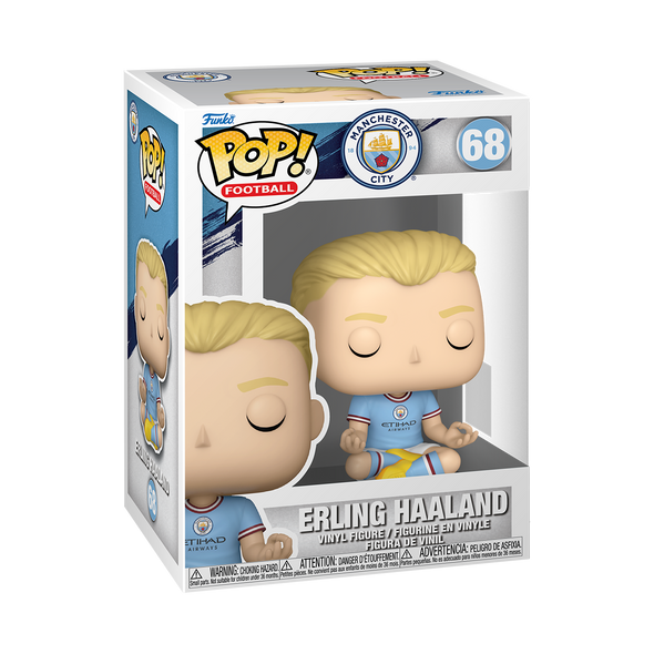 POP Football - Manchester City Erling Haaland (Meditating) Pop! Vinyl Figure