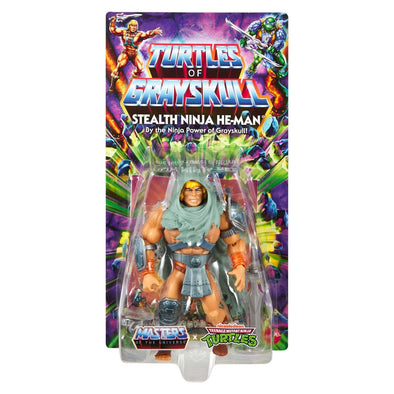 MOTU Origins Turtles of Grayskull Series 4 - Stealth Ninja He-Man