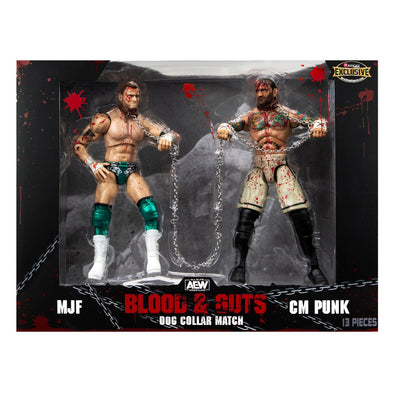 AEW Unrivaled Blood & Guts Series - Dog Collar Match (CM Punk vs. MJF)