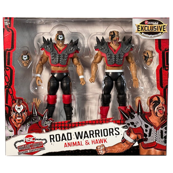 RSC Unsanctioned Classic Superstars - Road Warriors Grey Exclusive 2-Pack