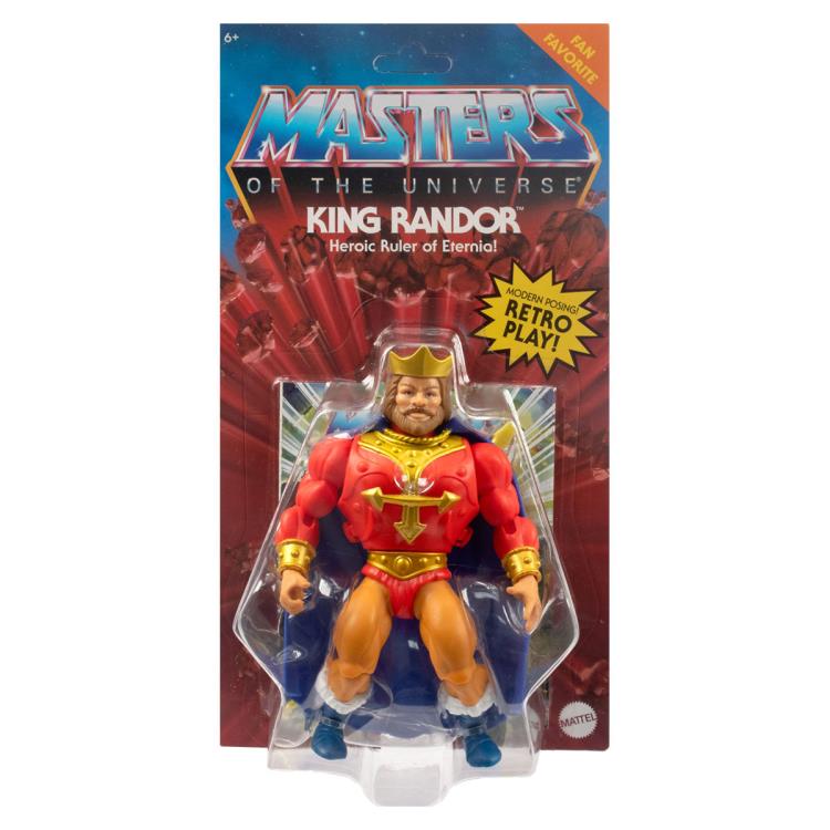 Action Figure Masters Of The Universe Origins – Young Randor – 14 Cm Con 16 Articolazioni E Mini Fumetto