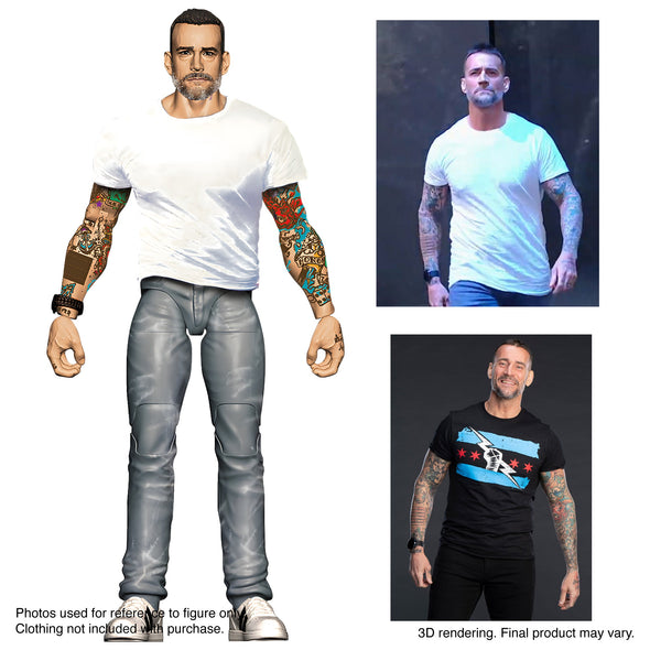 WWE Elite Creations Exclusive Series - CM Punk (WWE Return - Survivor Series 2023)