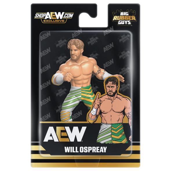 AEW Big Rubber Guys Exclusive Series 1 - Will Ospreay