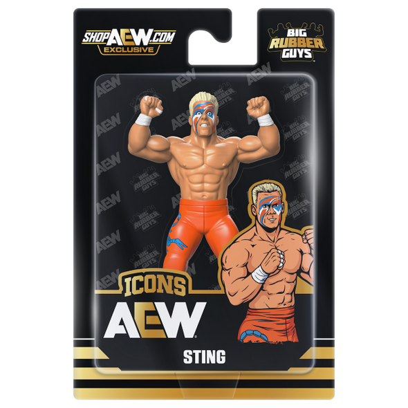 AEW Big Rubber Guys Exclusive Series 1 - Sting