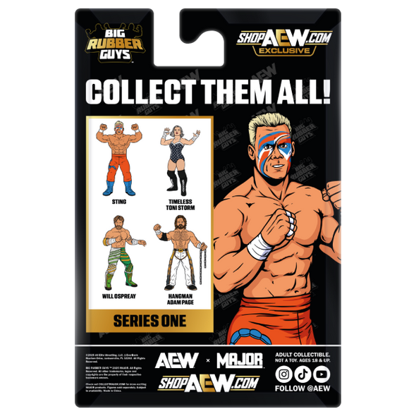AEW Big Rubber Guys Exclusive Series 1 - Sting