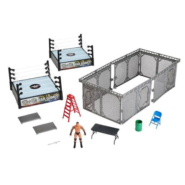 WWE Survivor War Games Playset (/w Randy Orton)