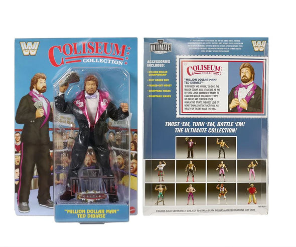 WWE Ultimate Coliseum Edition Exclusive Series 5 - "Million Dollar Man" Ted DiBiase VS. "The Dragon" Ricky Steamboat 2-Pack