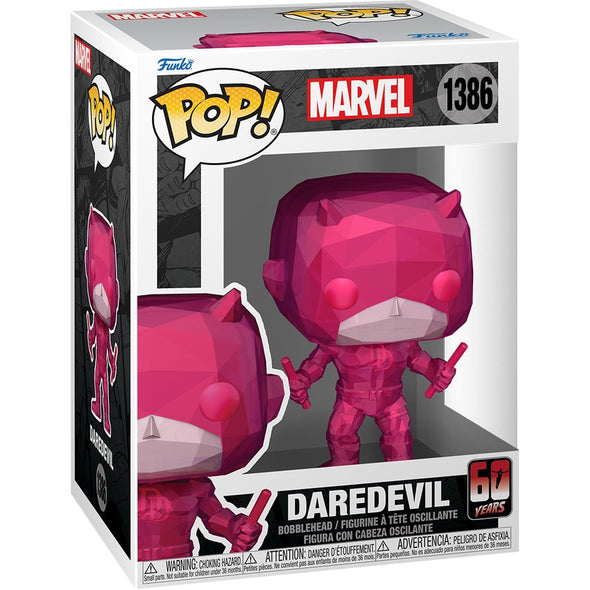 Daredevil 60th Anniversary - Marvel's Daredevil (Facet Style) Pop Vinyl Figure