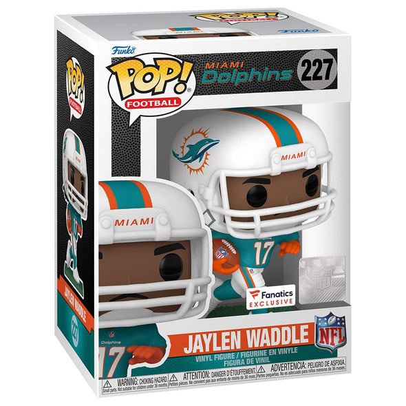 NFL - Dolphins Jaylen Waddle Exclusive Pop! Vinyl Figure