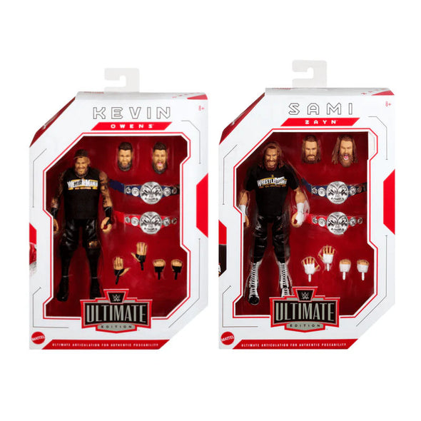 WWE Ultimate Edition Series 21 - Kevin Owens & Sami Zayn 2-Pack